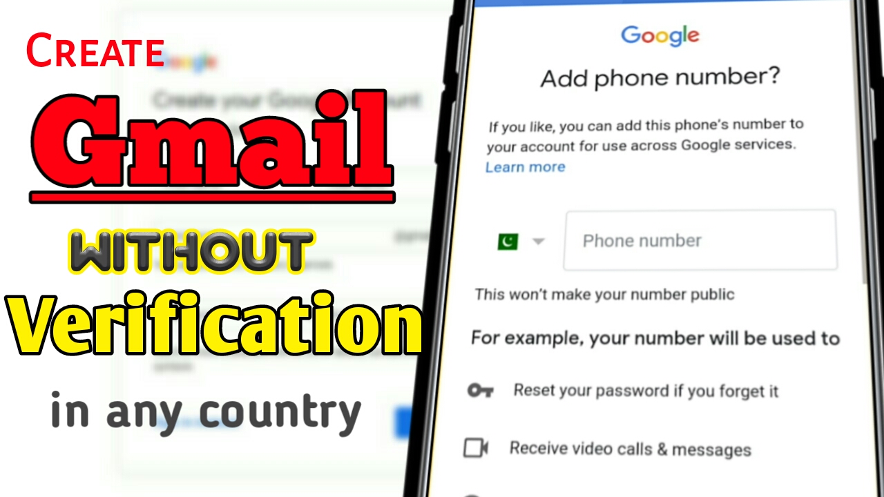 create unlimited gmail accounts 2019